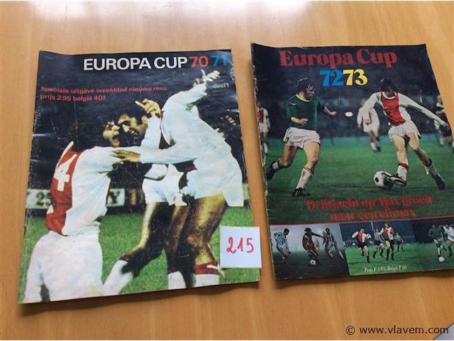 Europa cup 2st - afbeelding 1 van  2