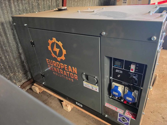 European generator solutions em-1000de noodstroomaggregaat - afbeelding 1 van  9