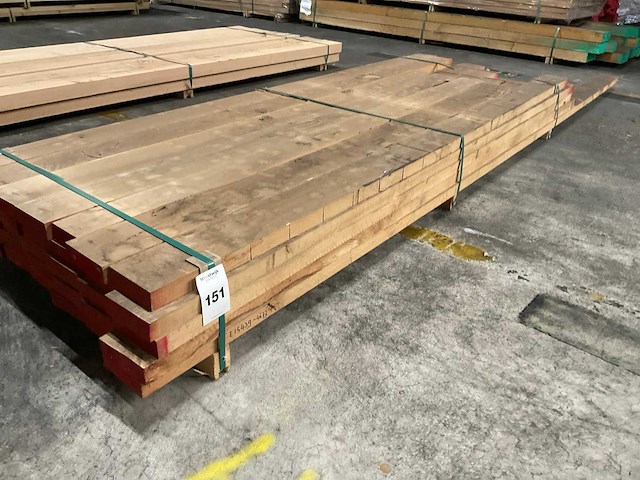 Europees eiken 40x120 mm geschaafd (35x) - afbeelding 1 van  4