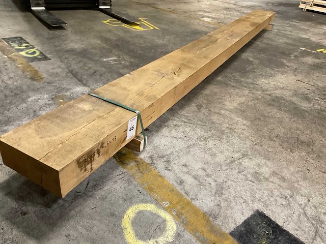 Europees eiken balk 130x300 mm - afbeelding 1 van  5