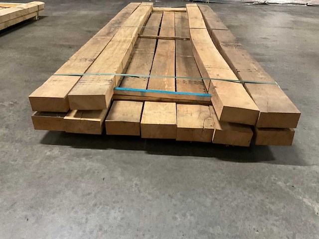 Europees eiken balk 70x150 mm (11x) - afbeelding 2 van  5