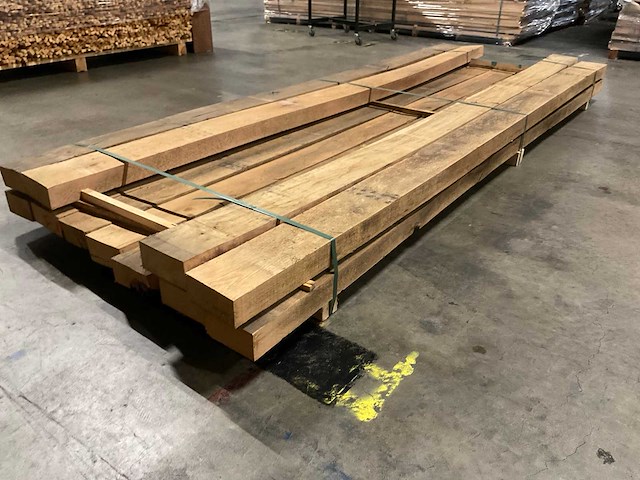 Europees eiken balk 70x150 mm (11x) - afbeelding 3 van  5