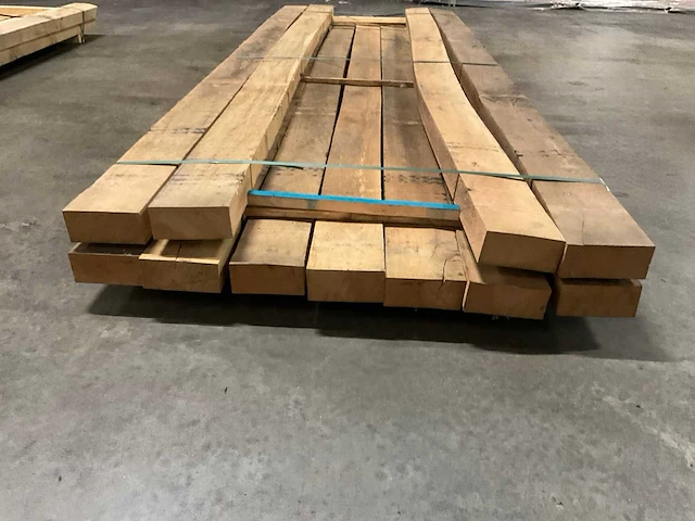 Europees eiken balk 70x150 mm (11x) - afbeelding 2 van  5