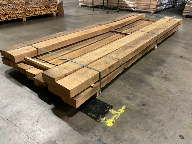 Europees eiken balk 70x150 mm (11x) - afbeelding 3 van  5