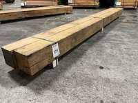 Europees eiken balken 150x150 mm (2x) - afbeelding 1 van  5