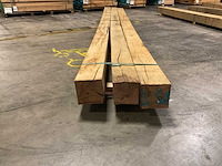 Europees eiken balken 150x150 mm (3x) - afbeelding 2 van  5