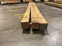 Europees eiken balken 150x150 mm (3x) - afbeelding 2 van  5