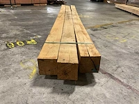 Europees eiken balken 150x150 mm (3x) - afbeelding 4 van  5