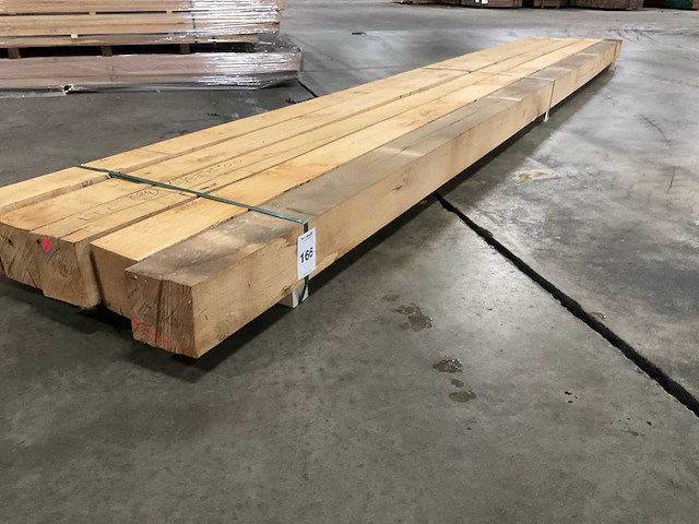 Europees eiken balken 150x150 mm (4x) - afbeelding 1 van  5