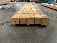 Europees eiken balken 150x150 mm (4x) - afbeelding 2 van  5