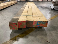 Europees eiken balken 150x150 mm (4x) - afbeelding 4 van  5
