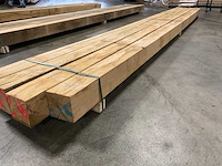 Europees eiken balken 150x150 mm (4x) - afbeelding 3 van  5