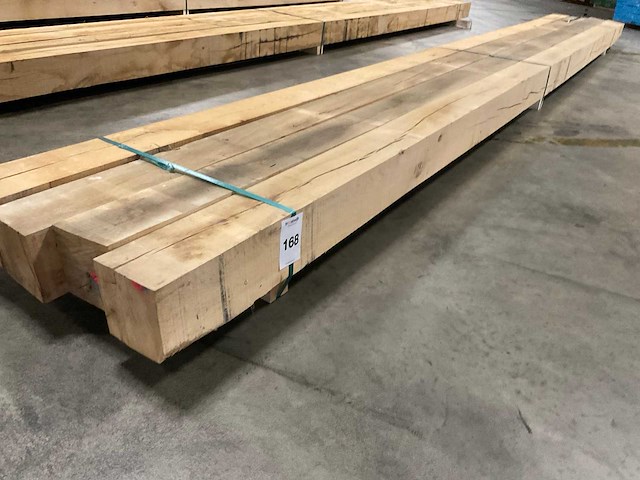 Europees eiken balken 150x150 mm (4x) - afbeelding 1 van  5