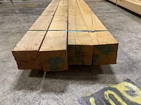 Europees eiken balken 150x150 mm (4x) - afbeelding 2 van  5