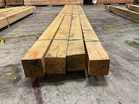 Europees eiken balken 150x150 mm (4x) - afbeelding 4 van  5