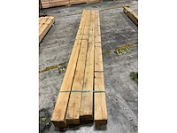Europees eiken balken 150x150 mm (4x) - afbeelding 5 van  5