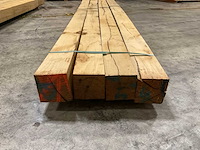 Europees eiken balken 150x150 mm (4x) - afbeelding 2 van  5
