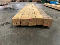 Europees eiken balken 150x150 mm (4x) - afbeelding 2 van  5