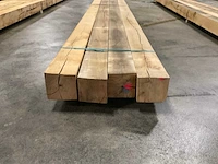 Europees eiken balken 150x150 mm (4x) - afbeelding 2 van  5