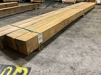 Europees eiken balken 150x150 mm (4x)