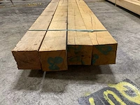Europees eiken balken 150x150 mm (4x) - afbeelding 2 van  5