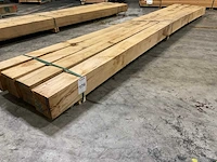 Europees eiken balken 150x150 mm (4x)