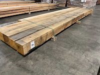 Europees eiken balken 150x150 mm (6x) - afbeelding 1 van  4