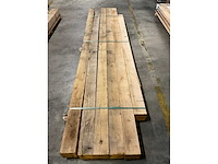 Europees eiken balken 150x150 mm (6x) - afbeelding 4 van  4