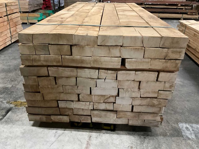 Europees eiken balken 65 mm ca. 1,526 m³ - afbeelding 2 van  5
