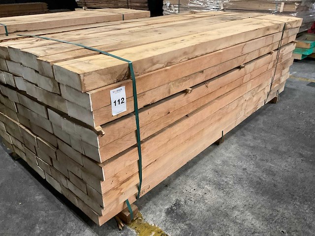 Europees eiken balken 65 mm ca. 1,720 m³ - afbeelding 1 van  5