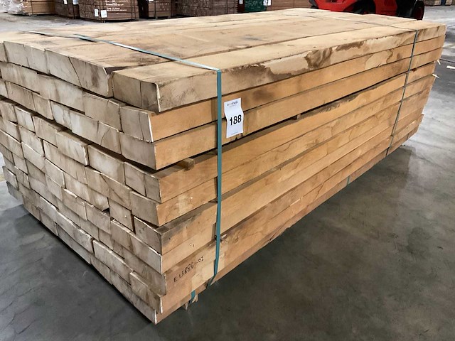 Europees eiken balken 65 mm ca. 1,725 m³ - afbeelding 1 van  5