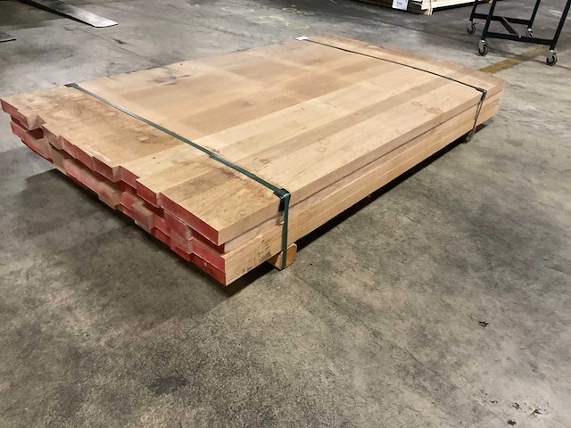 Europees eiken panelen voorgeschuurd 40 mm (4x) - afbeelding 3 van  4