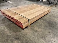 Europees eiken panelen voorgeschuurd 40 mm (4x) - afbeelding 3 van  4