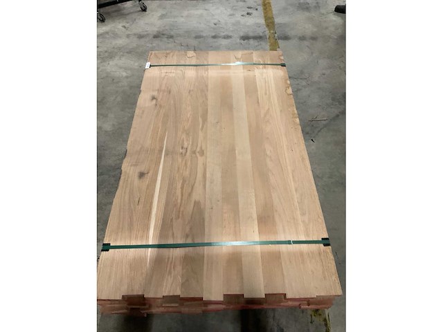 Europees eiken panelen voorgeschuurd 40 mm (5x) - afbeelding 2 van  2
