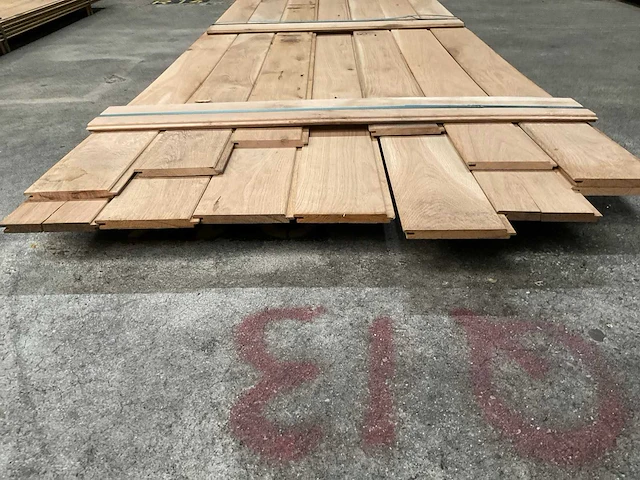Europees eiken planchetten 15x140 mm (13x) - afbeelding 4 van  6