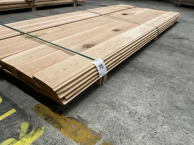 Europees eiken planchetten 15x140 mm (31x) - afbeelding 1 van  6