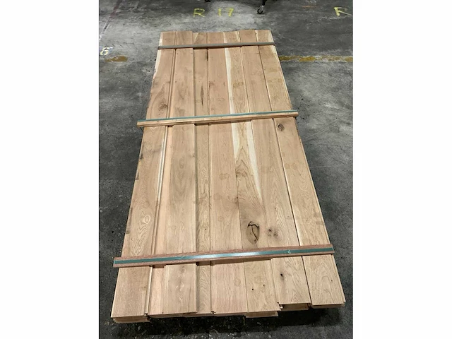 Europees eiken planchetten 15x140 mm (39x) - afbeelding 5 van  6