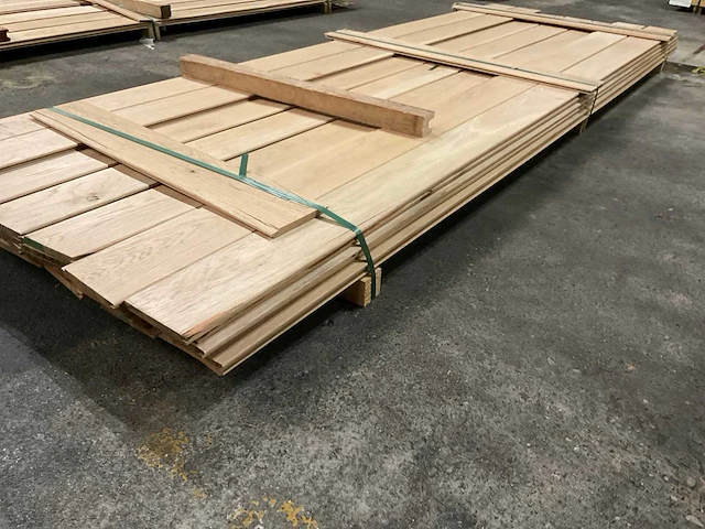 Europees eiken planchetten 15x140 mm (39x) - afbeelding 3 van  6