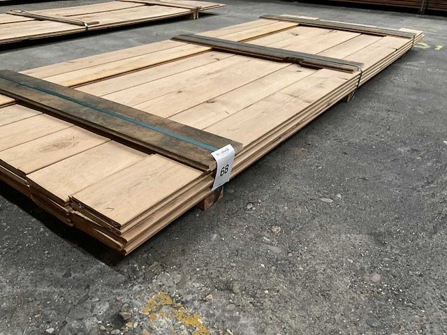 Europees eiken planchetten 15x140 mm (41x) - afbeelding 1 van  6