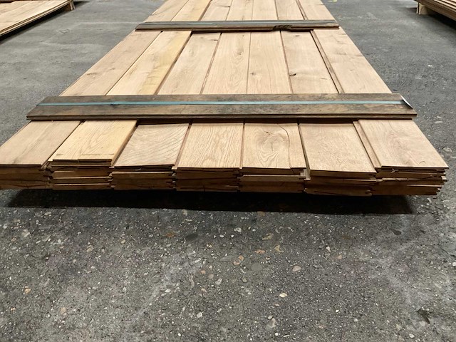 Europees eiken planchetten 15x140 mm (41x) - afbeelding 2 van  6