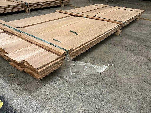Europees eiken planchetten 15x140 mm (41x) - afbeelding 3 van  4