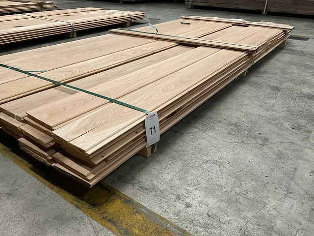 Europees eiken planchetten 15x140 mm (41x) - afbeelding 1 van  7