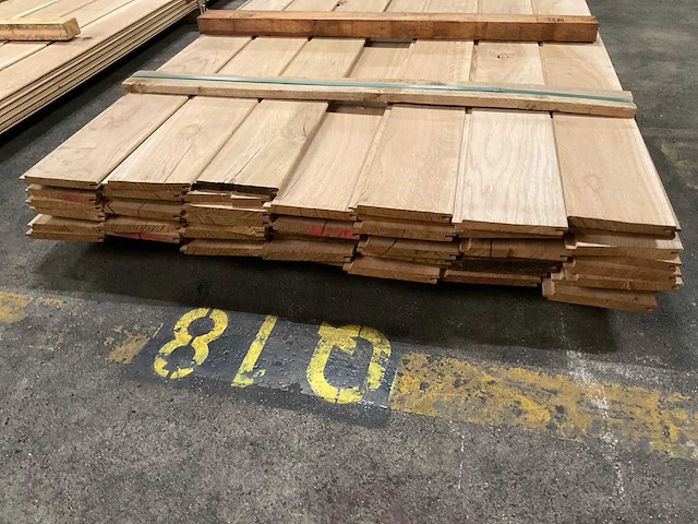 Europees eiken planchetten 15x140 mm (55x) - afbeelding 4 van  6