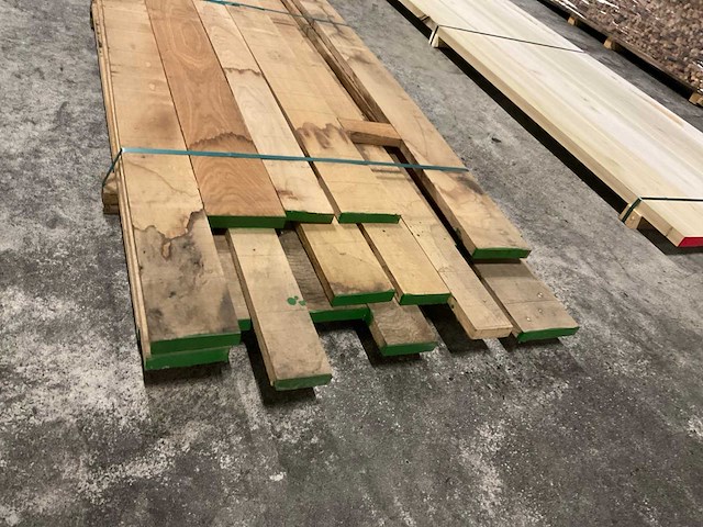 Europees eiken planken 27 mm ca. 0,215 m³ - afbeelding 4 van  5