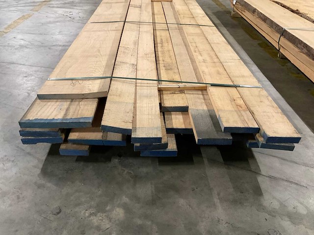 Europees eiken planken 27 mm ca. 0,250 m³ - afbeelding 4 van  5
