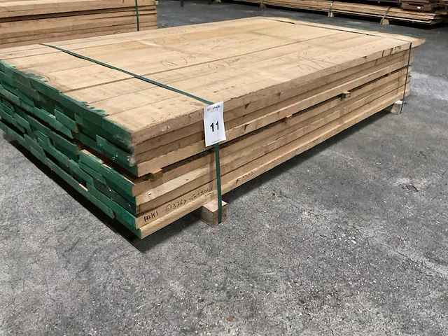 Europees eiken planken 27 mm ca. 0,418 m³ - afbeelding 1 van  4