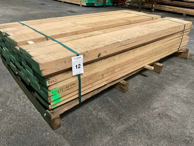 Europees eiken planken 27 mm ca. 0,425 m³ - afbeelding 1 van  5
