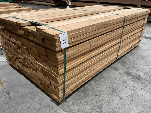 Europees eiken planken 27 mm ca. 1,061 m³ - afbeelding 3 van  5