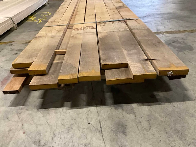Europees eiken planken 34 mm ca. 0,250 m³ - afbeelding 4 van  5