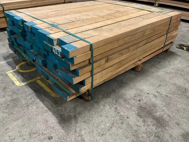 Europees eiken planken 40 mm ca. 0,388 m³ - afbeelding 2 van  4